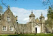 <b>Clotworthy Arts Centre</b> was built in the 1840s as a coach house and stables for Antrim Castle. It was once the centre of a thriving farm and consists of an enclosed central courtyard flanked by two wings built in a neo-Tudor style.